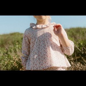 Dôen Kids Cloudberry Top size 10 in Peach Doen